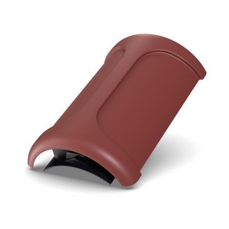 Коньковый вентиль Pelti KTV/harja для металлической кровли бордо