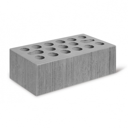 Керма кирпич лицевой 1.4НФ Серебро бархат