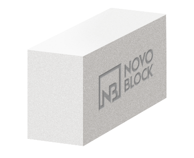 Газобетонный стеновой блок Novoblock D500 625х250х200