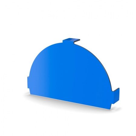 Заглушка конька круглого простая VikingMP E 0.5