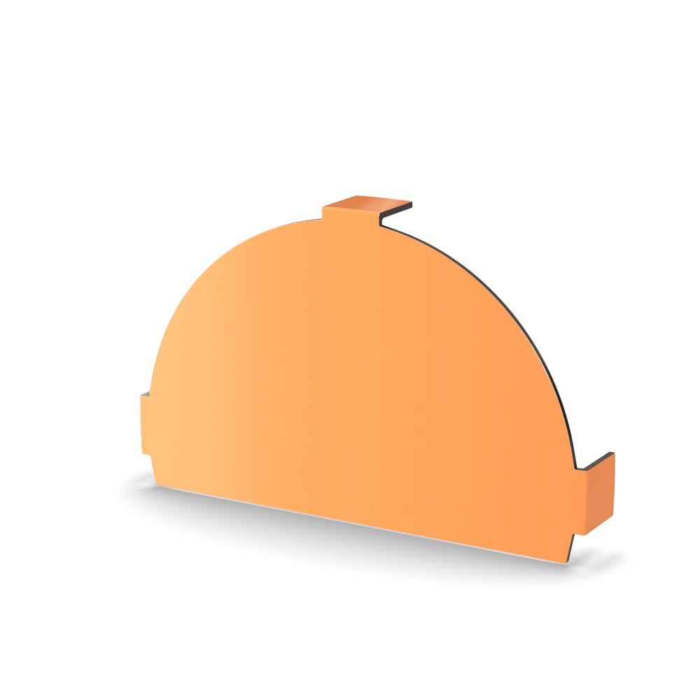 Заглушка конька круглого простая