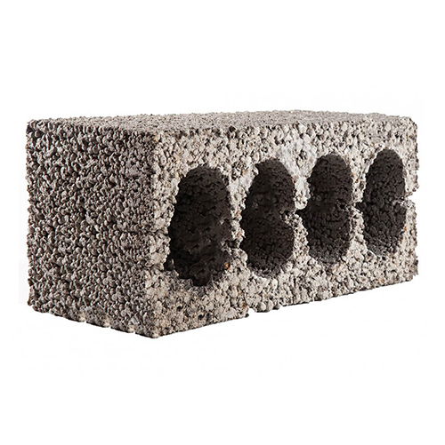 Блок керамзитобетонный 4-пустотный КСР-ПР-ПС-39-35-F50-800 Спектр Н