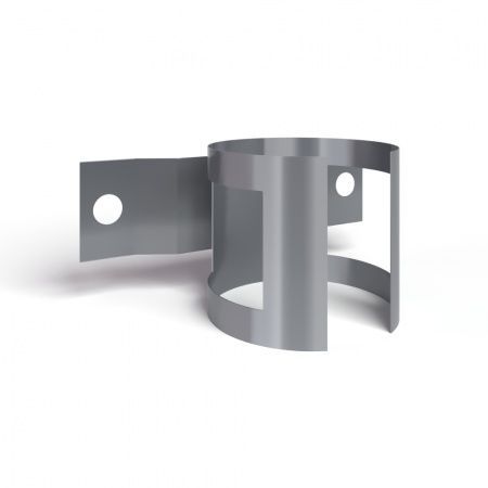 Держатель трубы D100 (на дерево) RAL7024