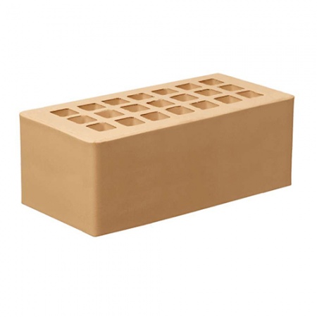 Железногорский кирпич лицевой 1,4НФ медовый гладкий