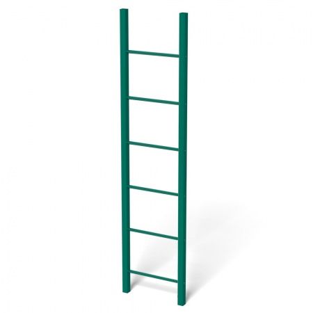 Лестница кровельная, стеновая без кронштейнов RAL6005