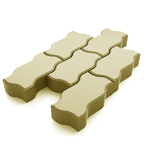 Брусчатка вибролитье Арт Альянс Волна