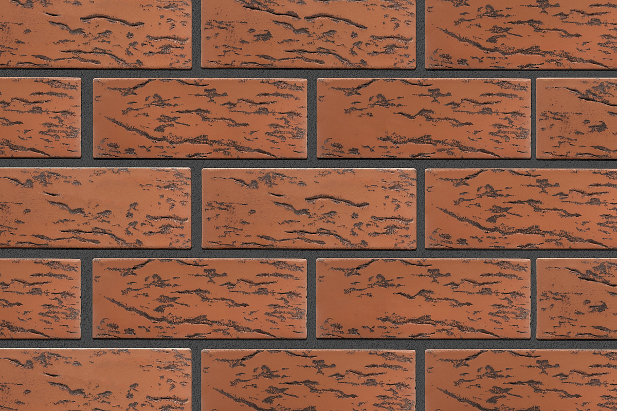 Белебеевский кирпич лицевой 1.4НФ Флеш Гранат рустик Белебеевский кирпич лицевой 1.4НФ Флеш Гранат рустик