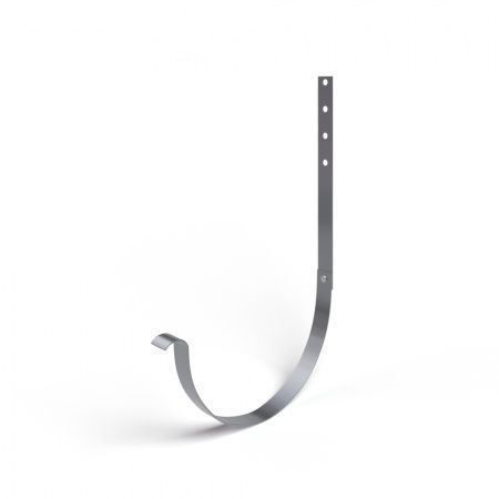 Держатель желоба D125х280 усилен. (3 мм) RAL7024