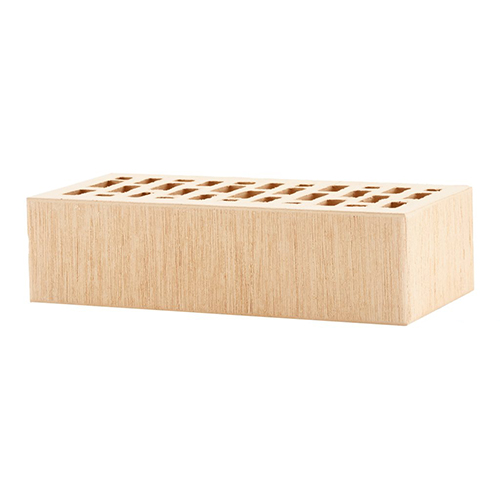 Кирпич ЛСР лицевой керамический пустотелый 1НФ слоновая кость тростник