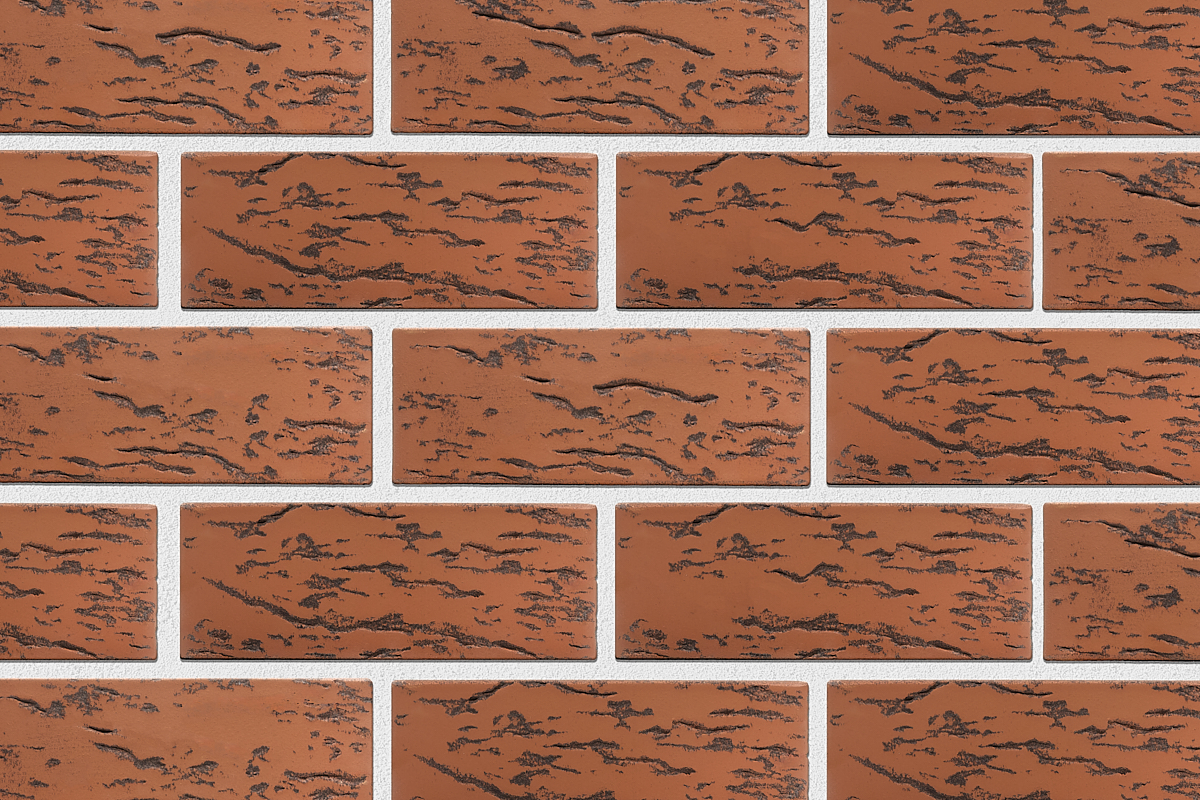 Белебеевский кирпич лицевой 1.4НФ Флеш Гранат рустик Белебеевский кирпич лицевой 1.4НФ Флеш Гранат рустик