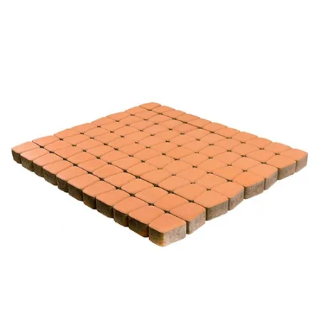 Тротуарная плитка Braer Классико круговая Коралловый, h=60
