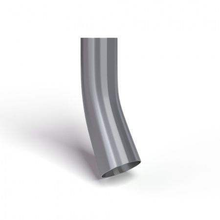 Колено трубы D100 (60°) RAL7024