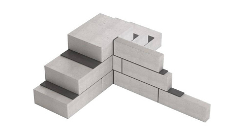 Газобетонный перегородочный блок Bikton Газобетонный перегородочный блок Bikton