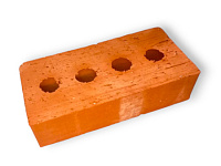 Ульяновский керамический цокольный кирпич с технологическими отверстиями 1НФ полнотелый Ульяновский керамический цокольный кирпич с технологическими отверстиями 1НФ полнотелый