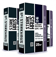 Смесь кладочная STARKHAUS ЦПС-100 супер белая 25 кг